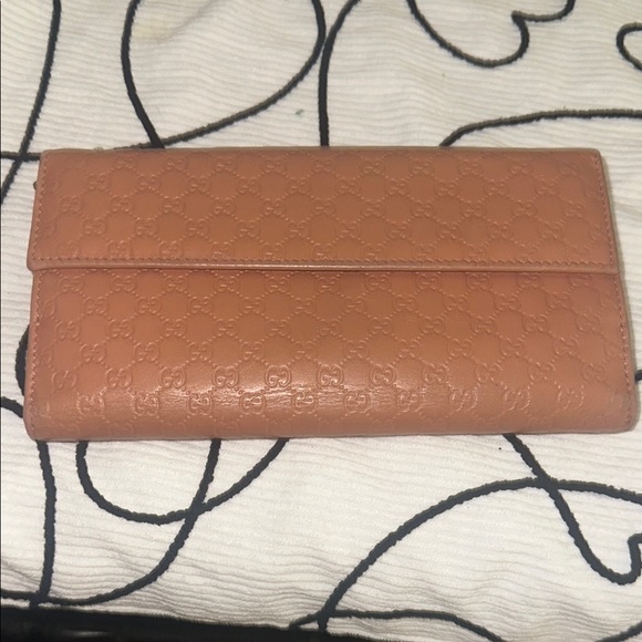 Gucci Handbags - COPY - Gucci Tan Leather Wallet